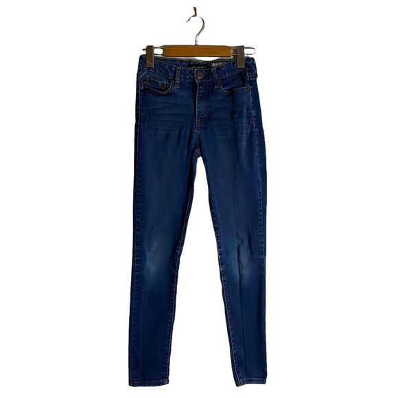 Aeropostale Women's High Waisted Medium Indigo Skinny Jeans - Picture 1 of 9